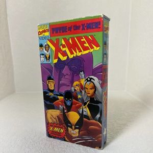 VINTAGE Pryde of the X-Men 1991 VHS Marvel Comics‎ Video